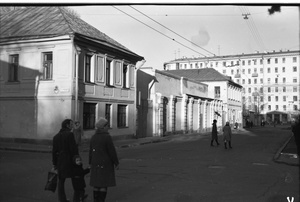 Замоскворечье, 1960-е, г. Москва. Выставка «Люди в городе» с этой фотографией.