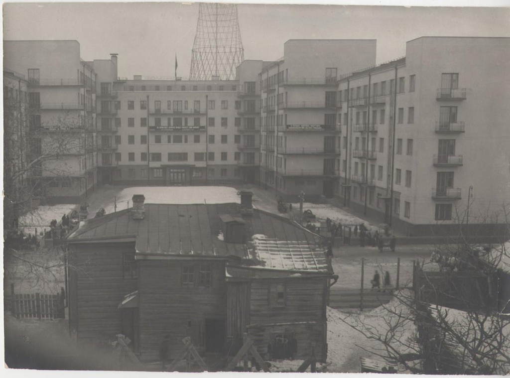 Дом-коммуна на Хавской улице, 1927 - 1929, г. Москва