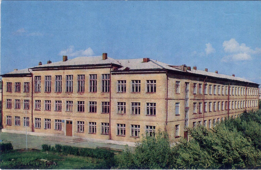 Школа, 1973 год, Кемеровская обл., г. Белово