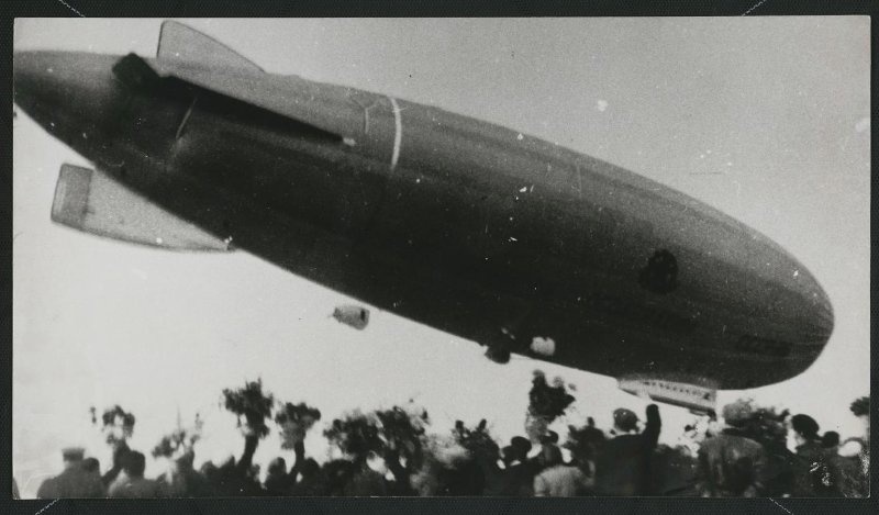 Дирижабль «СССР В-6» Осоавиахим, 4 октября 1937