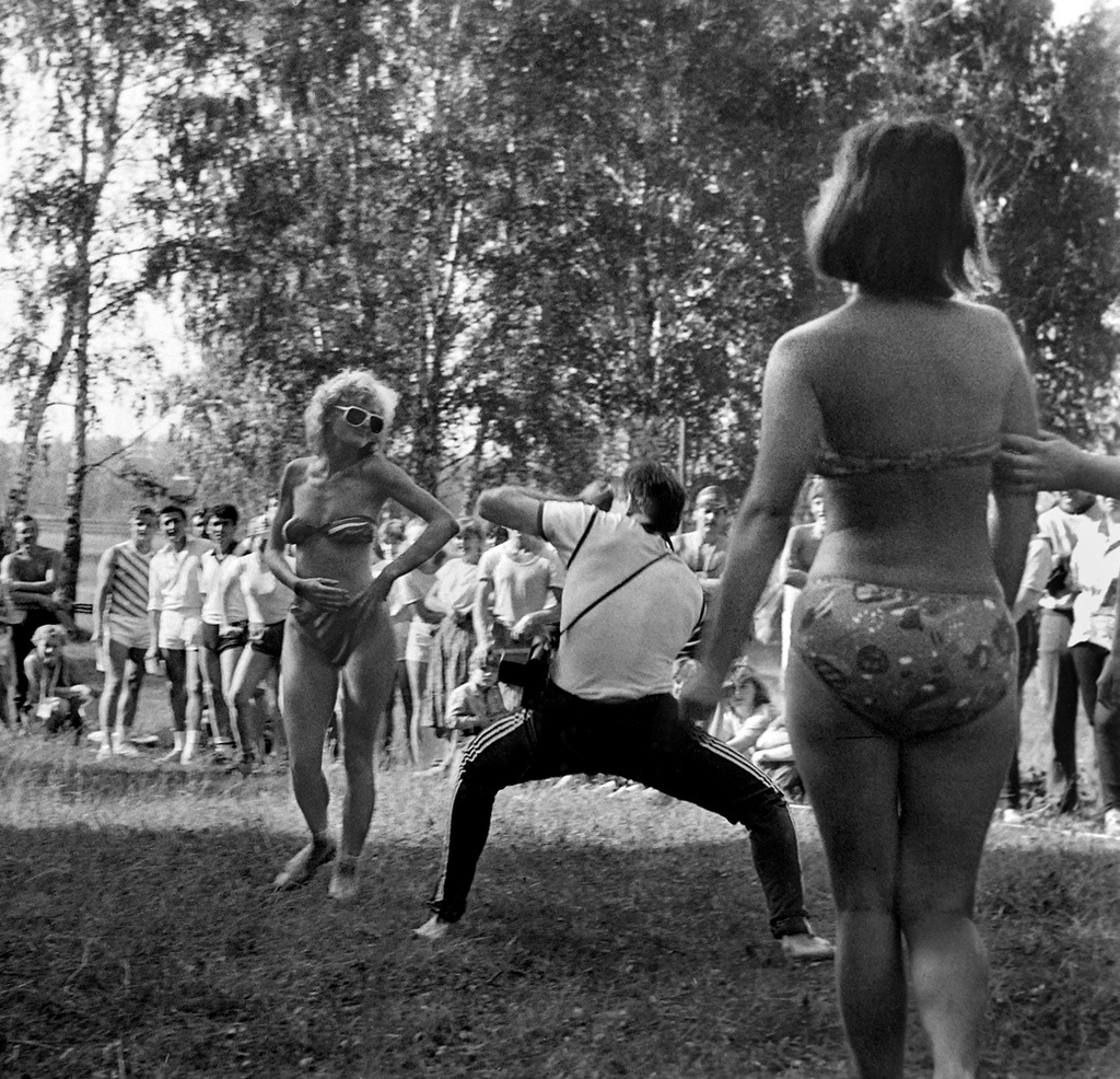 Фотосессия, июль 1989, Новосибирская обл., ст. Восточная. Турслет Заельцовского района г. Новосибирска.