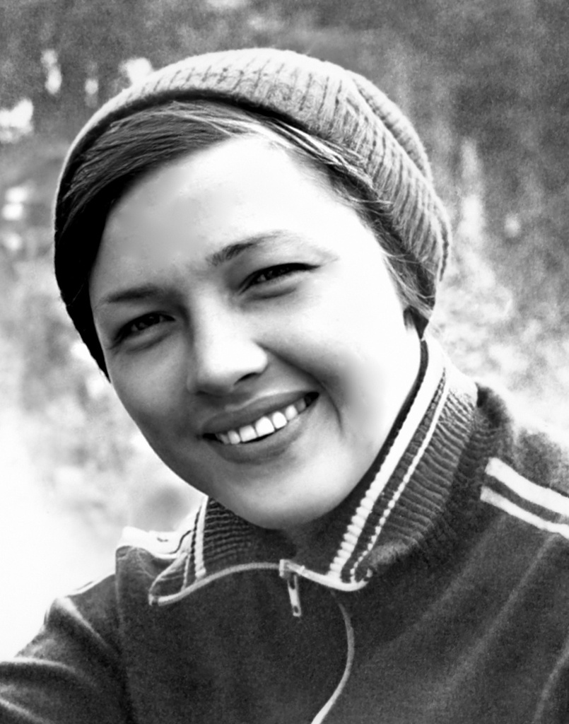 Людмила, 24 года, июль 1980. Людмила Николаевна Чухломина (25.12.1955–28.03.2017). На этом фото июля 1980 года, снятом в горах Кузнецкого Алатау, Людмиле 24 года.