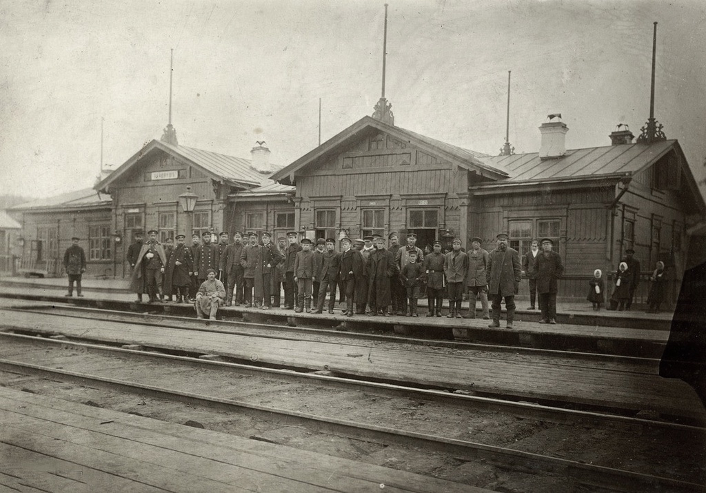 Станция Бердяуш, 1908 - 1910, Челябинская обл., Саткинский р-н, р. п. Бердяуш