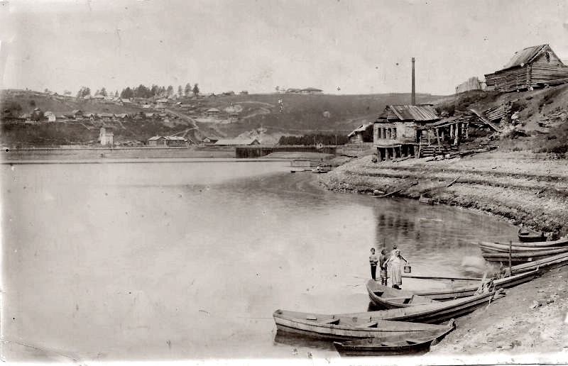 Пруд Саткинского завода, 1880 - 1890, Челябинская губ., г. Сатка