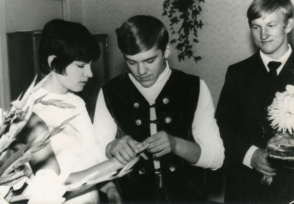 Свадьба Жени Лобачева, 1970 год, Коми АССР, г. Инта