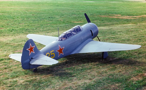 Учебно-тренировочный истребитель Як-11, 1977 год, г. Москва