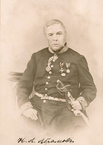 Советник областного правления и этнограф Николай Алексеевич Абрамов, 1869 год, Западно-Сибирское генерал-губернаторство, Семипалатинская обл., г. Семипалатинск