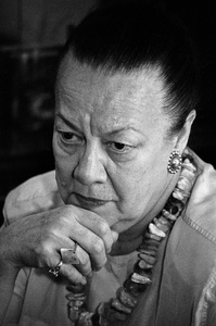 Дочь Владимира Маяковского Хелен Патрисия Томпсон (Елена Владимировна Маяковская), 22 июля 1993, г. Москва. 