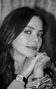 Итальянская актриса Орнелла Мути во время посещения Москвы, 19 октября 1995, г. Москва