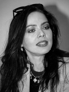 Итальянская актриса Орнелла Мути во время посещения Москвы, 19 октября 1995, г. Москва