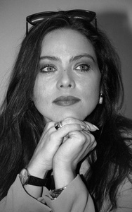 Итальянская актриса Орнелла Мути во время посещения Москвы, 19 октября 1995, г. Москва