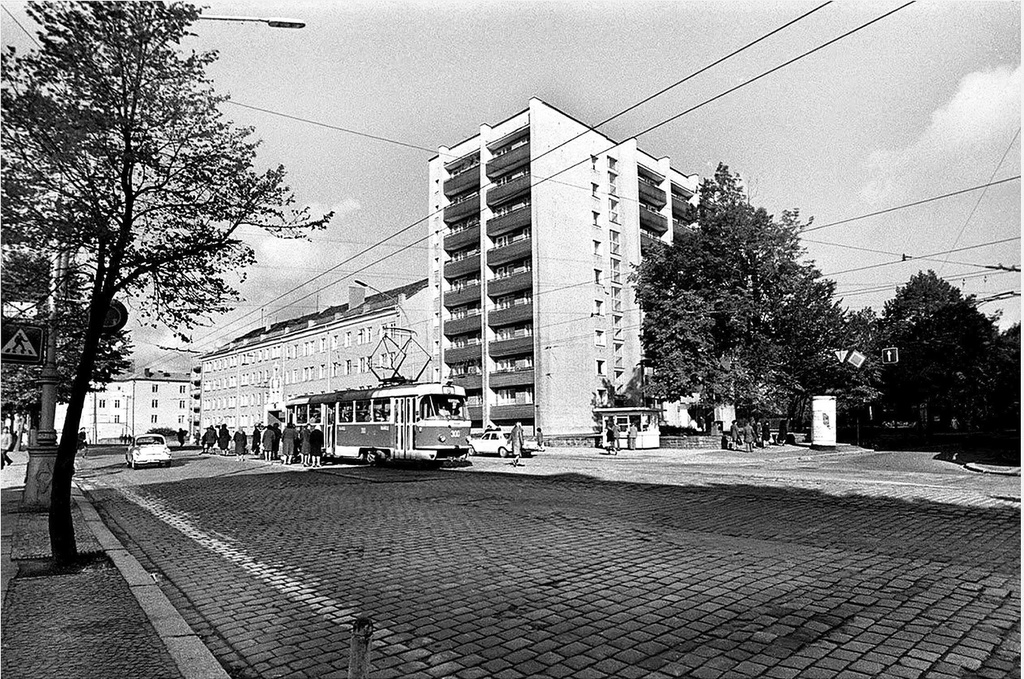 Проспект Мира, июнь 1979, Калининградская обл., г. Калининград. Выставка «Калининград» с этой фотографией.