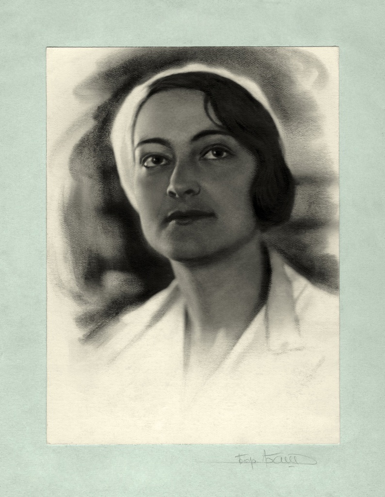 Портрет жены, 1933 год, г. Москва