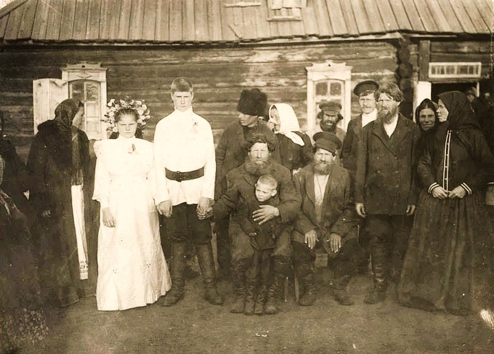 Русская крестьянская свадьба в Чилике, 1900 - 1919, Семиреченская обл., Верненский у, с. Зайцевское (Чилик)