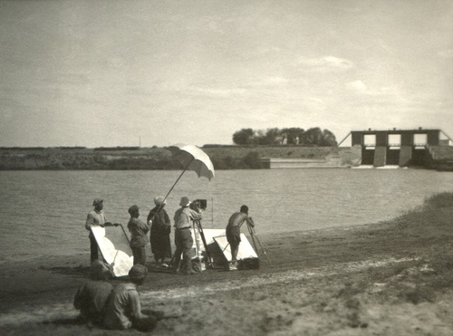 Султан-бентская (Иолотенская) плотина на реке Мургаб, 1924 - 1935, Туркменская ССР