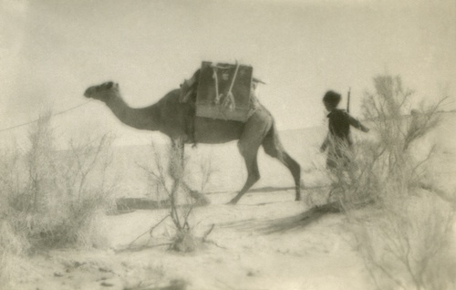 Перевозка кинооборудования в песках, 1924 - 1935, Туркменская ССР