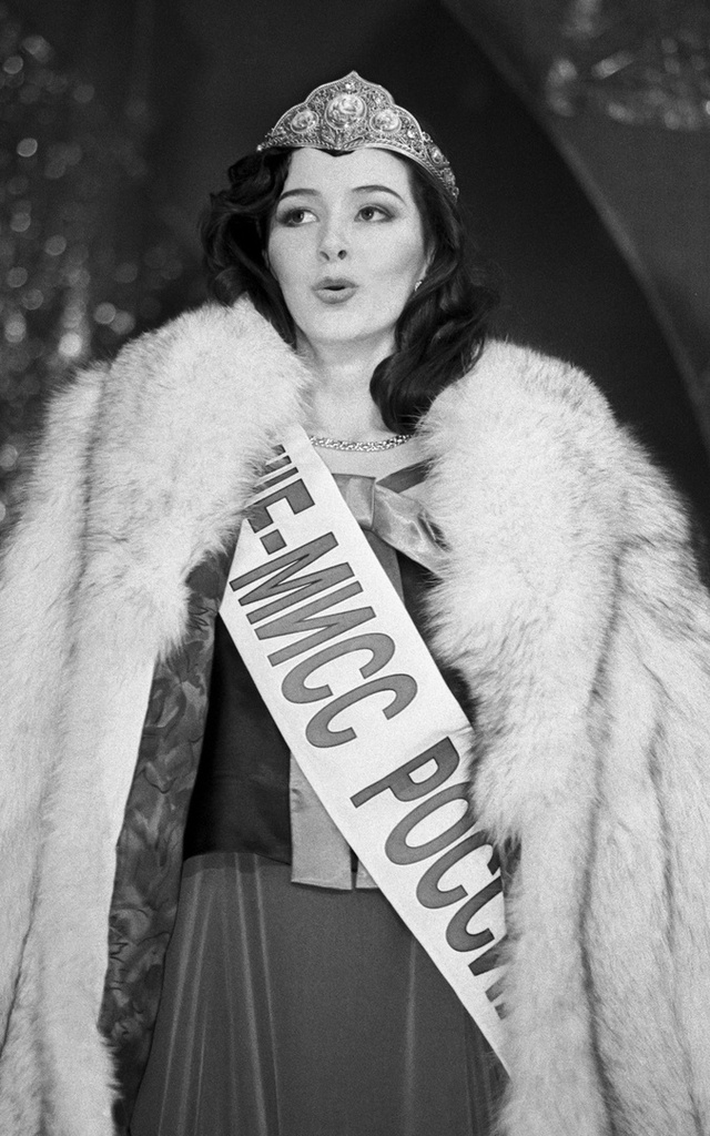 «Вице-мисс Россия» первого конкурса красоты «Мисс Россия» Ольга Малова, 5 сентября 1993, г. Москва