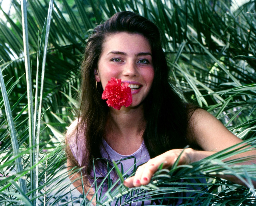 Победительница конкурса «Ленинградская красавица-89», «мисс Ленинграда—89» Светлана Загородникова, 1989 год, г. Ленинград