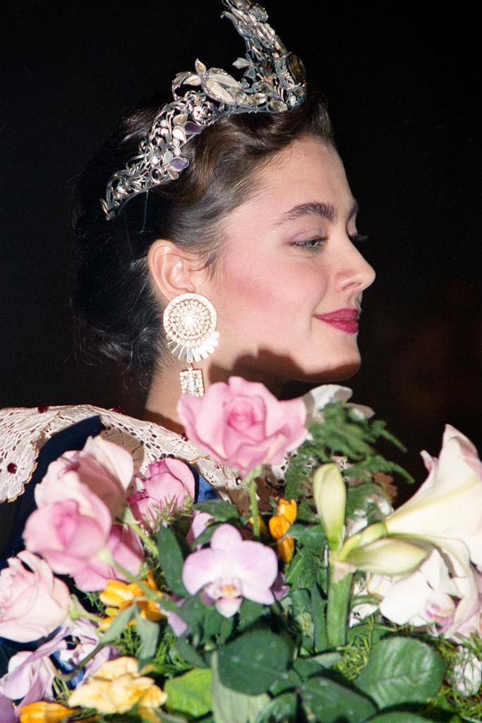 Победительница конкурса «Подмосковная красавица—90», мисс Подмосковья Екатерина Карасева (город Дубна), февраль 1990, г. Москва