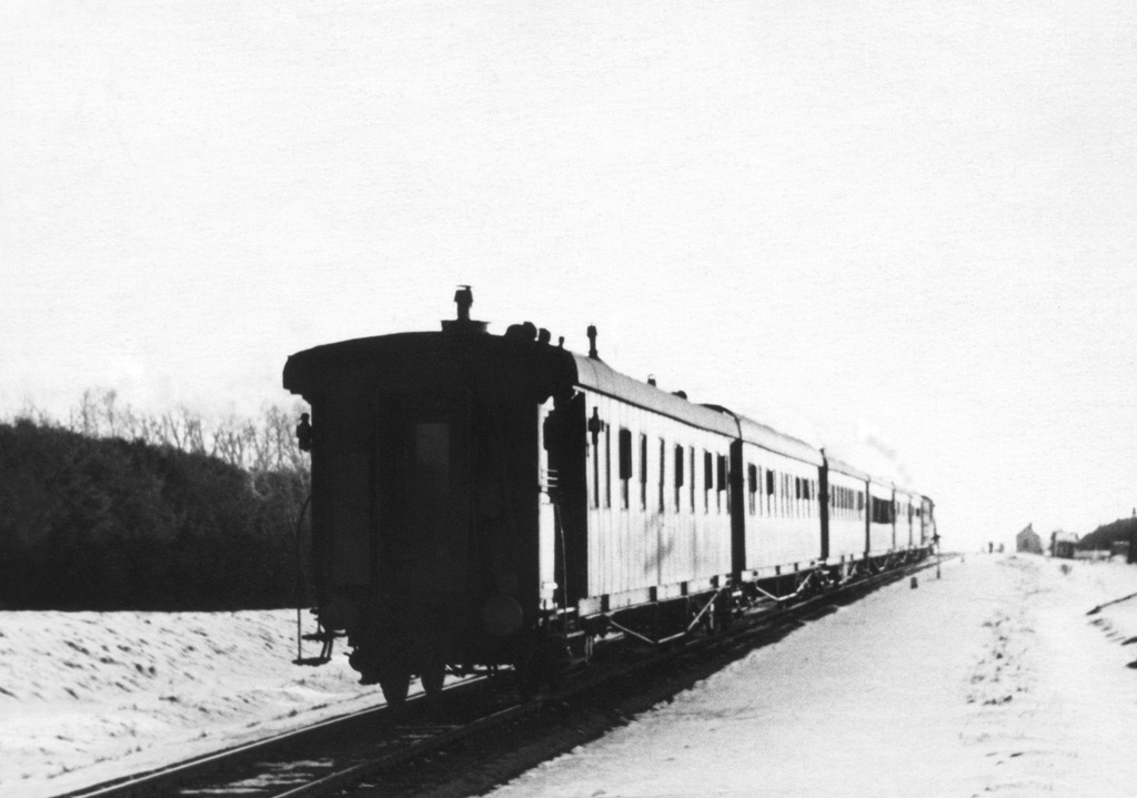 На подъеме к станции «Быхов», 1 сентября 1958 - 30 октября 1958, Белорусская ССР, Могилевская обл., Быховский р-н, г. Быхов