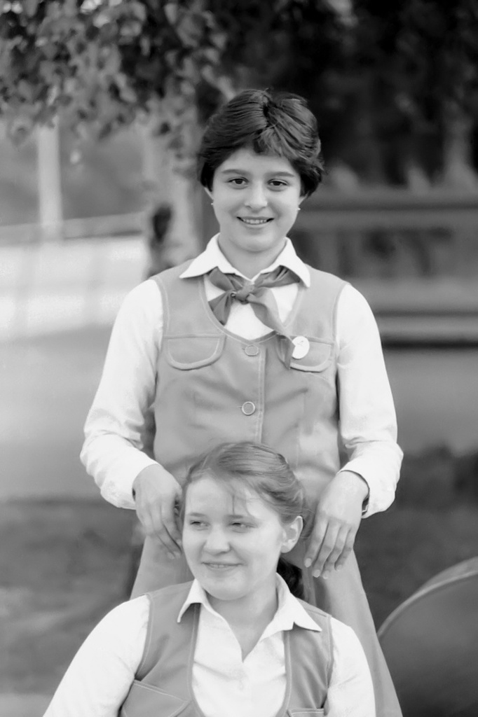 Дворец пионеров на Ленинских горах. Выступление ансамбля имени В. С. Локтева, 1983 год, г. Москва. Запись выступления хора. Перерыв. Участники ансамбля.