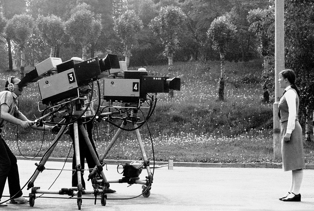 Дворец пионеров на Ленинских горах. Выступление ансамбля имени В. С. Локтева, 1983 год, г. Москва