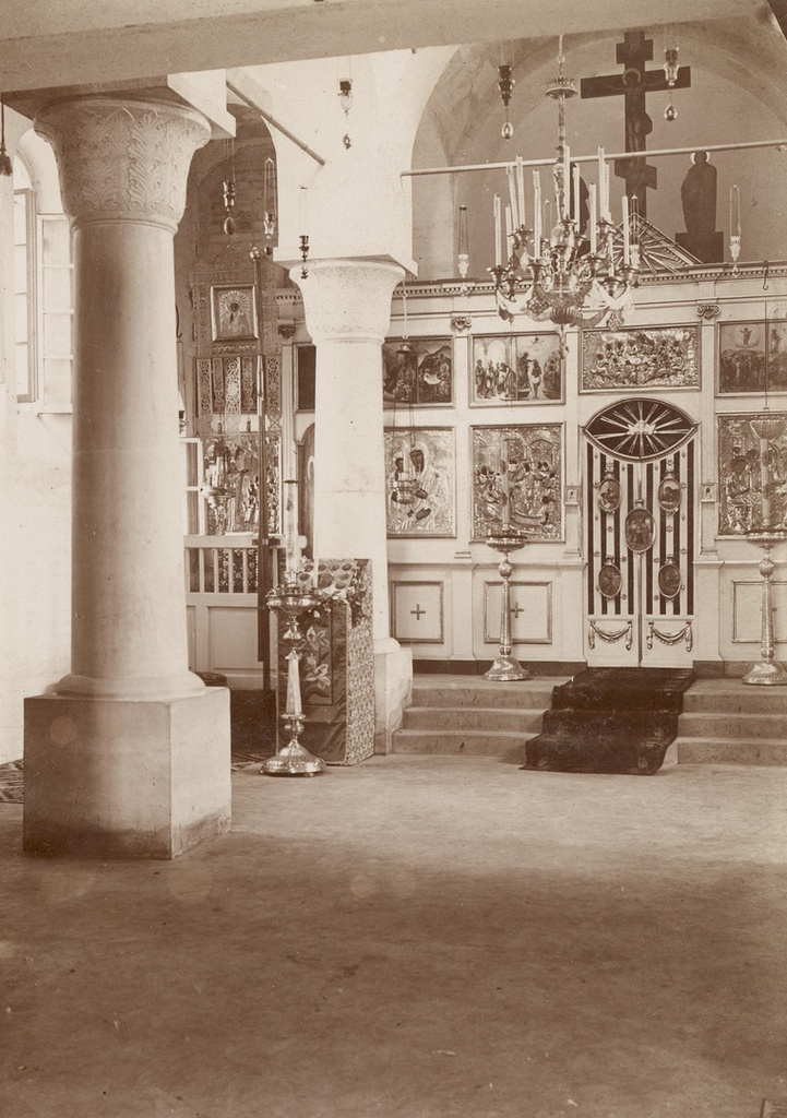 Интерьер церкви Святой Троицы, 1907 год, с. Бехово