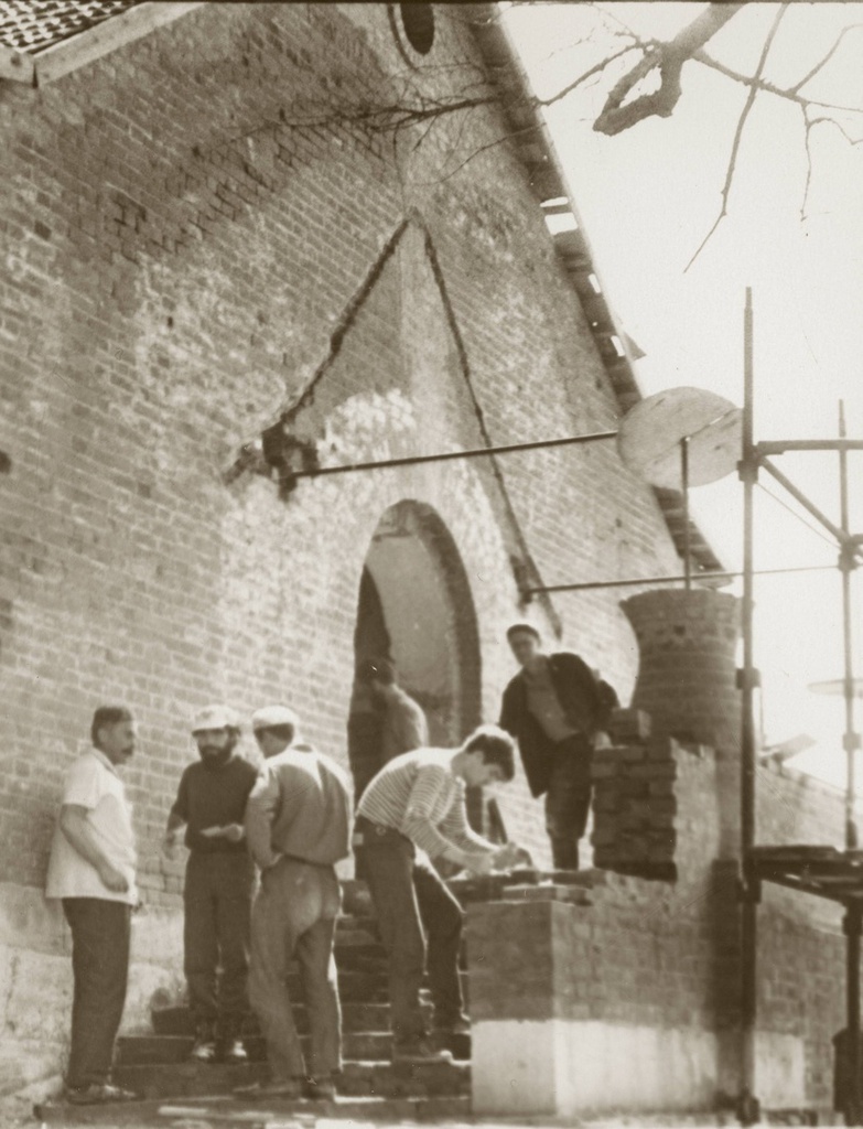 Реставрация церкви Святой Троицы, 1970 - 1980, с. Бехово