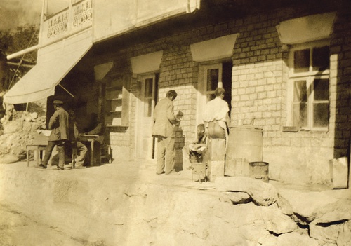 Ремонт магазина, 1907 год, Таврическая губ., Крымский п-ов, дер. Кореиз