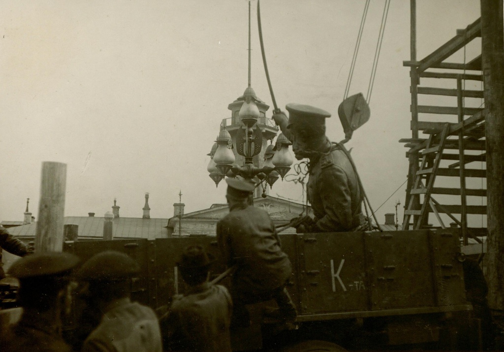 Снятие памятника Михаилу Скобелеву, 12 апреля 1918 - 31 мая 1918, г. Москва