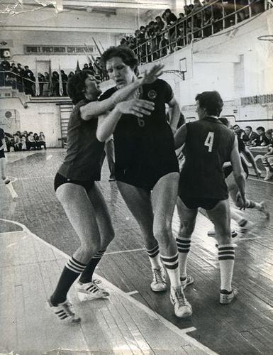 Зал «Спартак». Чемпионат СССР по баскетболу, 1976 - 1978