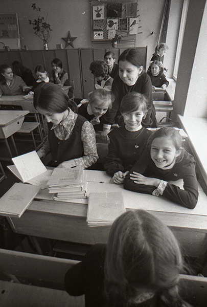 Из серии «Музыкальная школа в Витебске», 1975 год, г. Витебск