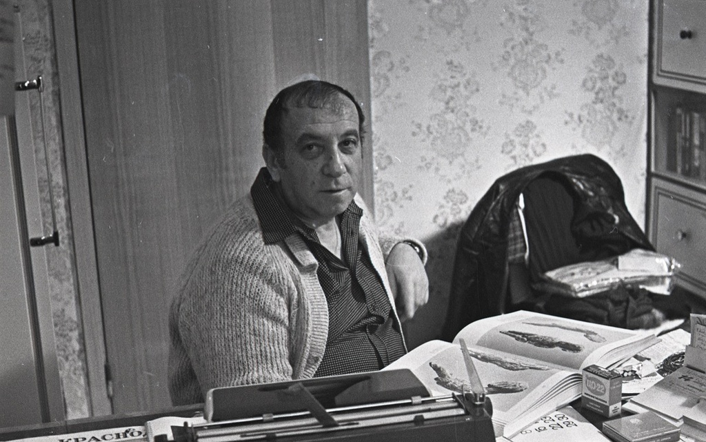 Писатель Аркадий Вайнер, 15 января 1983