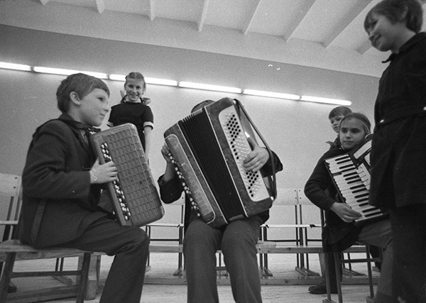 Из серии «Музыкальная школа в Витебске», 1975 год, г. Витебск