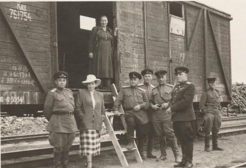 Город Остров, Псковская область, июнь - декабрь 1954, Псковская обл., г. Остров