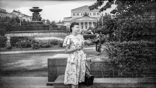 Сквер у Большого театра, 1 июля 1956 - 15 августа 1956, г. Москва