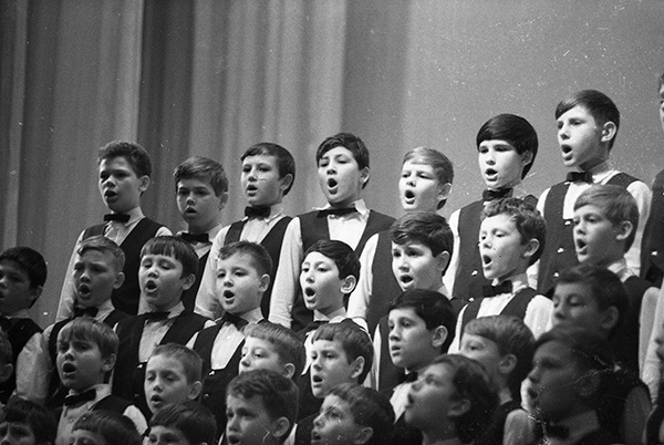 Из серии «Музыкальная школа в Витебске», 1975 год, г. Витебск