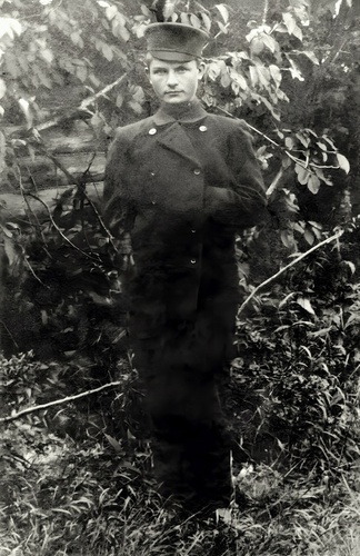 Федор Матвеевич Матерухин, 1906 - 1907, Вологодская губ., Вельский у., с. Верховажье