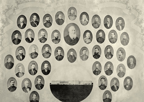 Преподавательский состав 1-й Московской военной гимназии на 1875 год, 25 ноября 1875, г. Москва, Лефортово