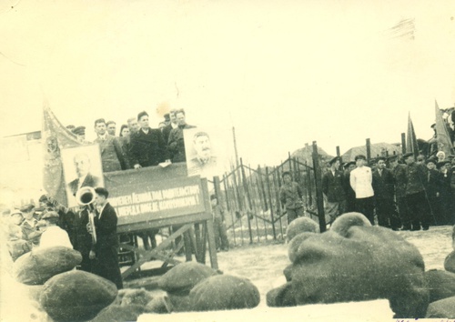Первомай в Чертково, 1 мая 1948, Ростовская обл., Чертковский р-н, ст. Чертково