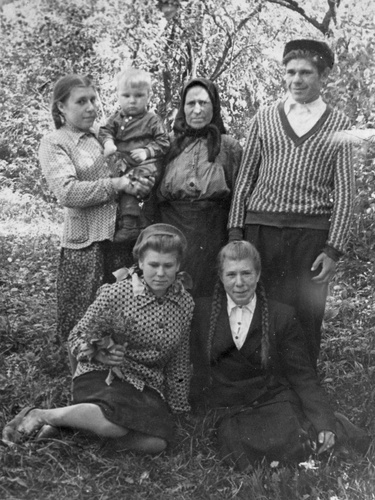 Семейное фото, 1952 год, Калининградская обл., Озёрский р-н