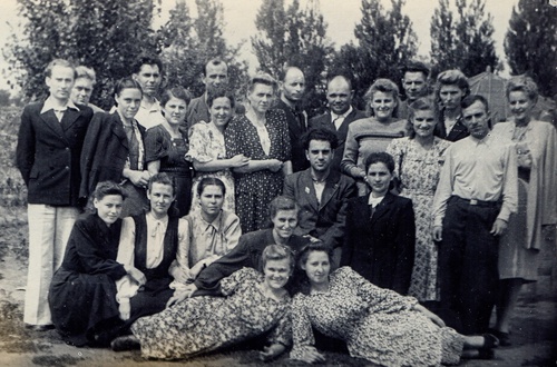Студенты Ставропольского учительского института, 1 июля 1953, г. Ставрополь