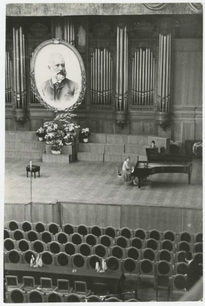 II Международный конкурс имени Чайковского. Репетиция, 1 апреля 1962 - 7 мая 1962, г. Москва