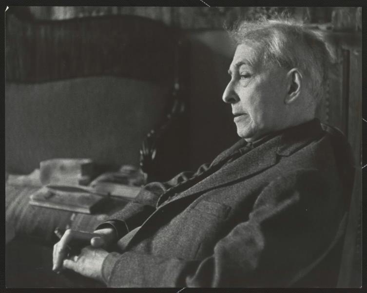 Писатель Илья Эренбург, 1964 год. Видеовыставка «Илья Эренбург» с этой фотографией.