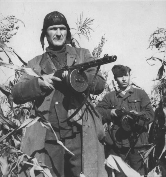 Украинские партизаны из отряда «За Родину», июнь - сентябрь 1943, Украинская ССР