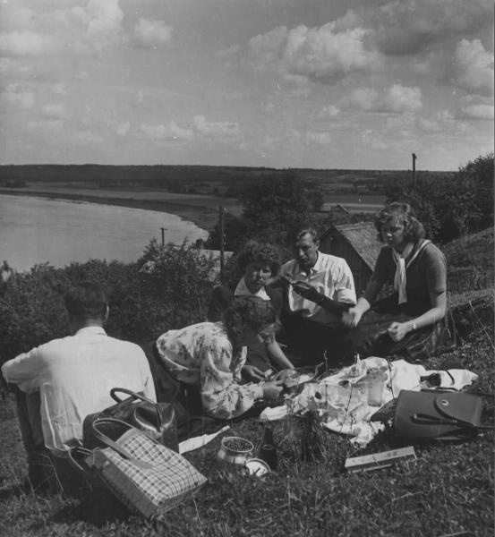 Пикник, 1950-е, Литовская ССР, г. Каунас
