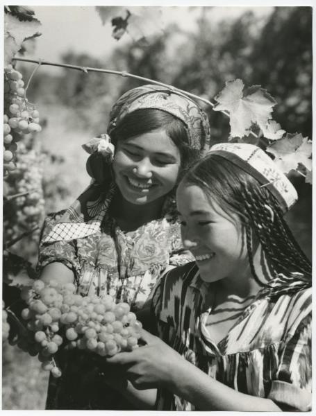 Девочки Ферганы, 1988 год, Узбекская ССР, Ферганская обл.