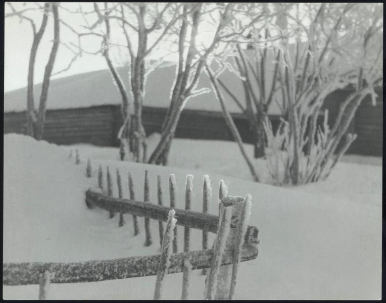 Зима в деревне Захарково, 1930-е