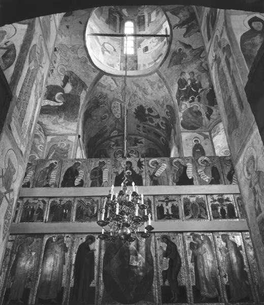 Иконостас церкви Ризоположения, 1970-е, г. Москва