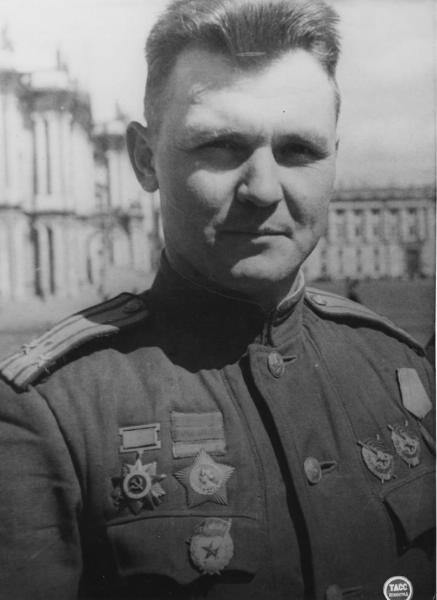Герой Советского Союза Анатолий Афанасьев, 1944 год